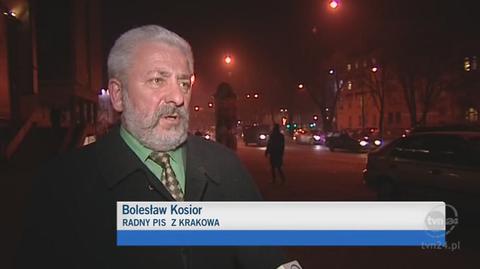 Bolesław Kosior tłumaczy i przeprasza/TVN24