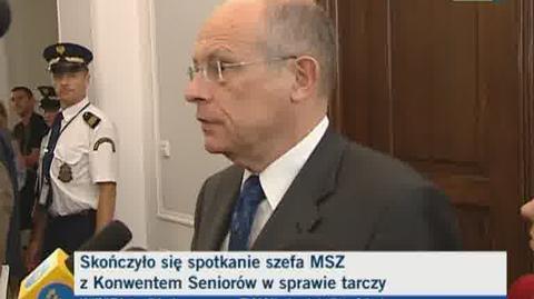 Borowski po spotkaniu z Sikorskim (TVN24)