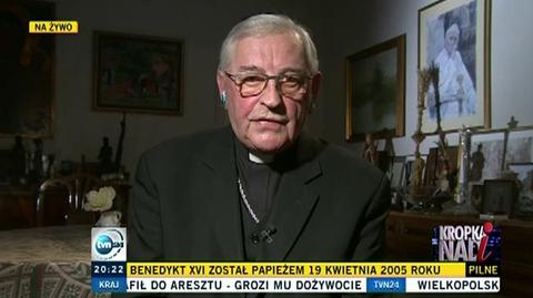 Bp Pieronek: Papież zmagał się z poważniejszymi problemami niż pedofilia 