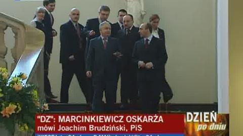Brudziński: Marcinkiewicz był "Palikotem PiS-u"