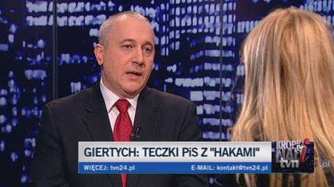 Brudziński o Giertychu/TVN24