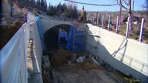 Budowa tunelu w Karpaczu