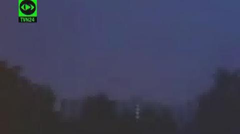 Burza w Warszawie (os. Bródno) o godzinie 3:53 (Michal)