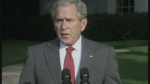 Bush: potrzebna będzie koordynacja pomocy