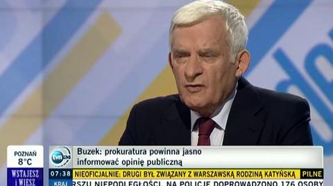 Buzek: winny był splot fatalnych okoliczności 