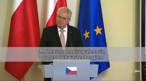 "C**a, ku**y, gó**o". Prezydent Czech w radiowym wywiadzie