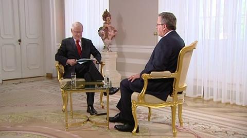 Cała rozmowa Macieja Wierzyńskiego z prezydentem Bronisławem Komorowskim