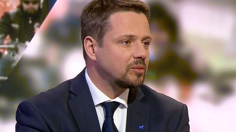 Cała rozmowa z Rafałem Trzaskowskim w programie "Świat" w TVN24 Biznes i Świat
