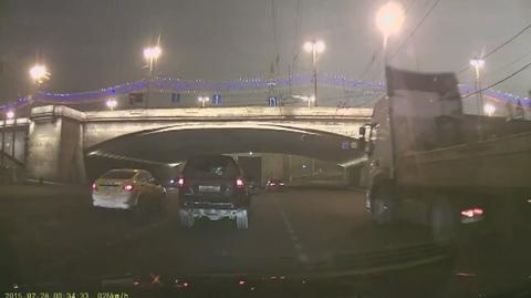 Całe nagranie z Mostu Moskworeckiego