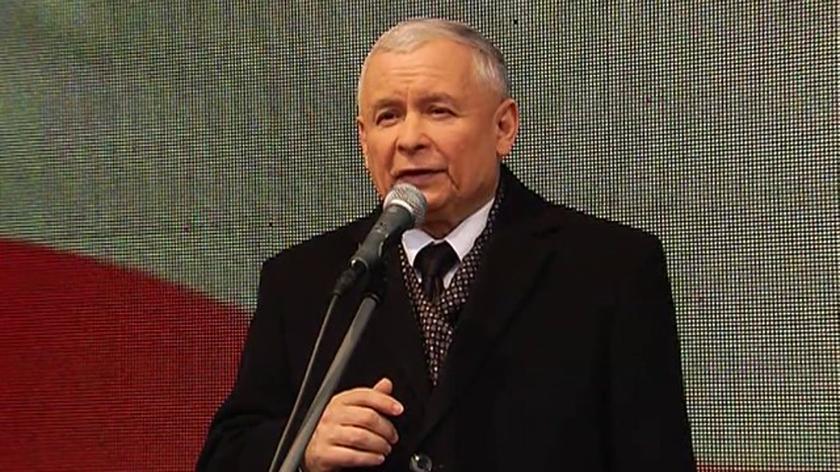 Całe przemówienie Jarosława Kaczyńskiego na Krakowskim Przedmieściu
