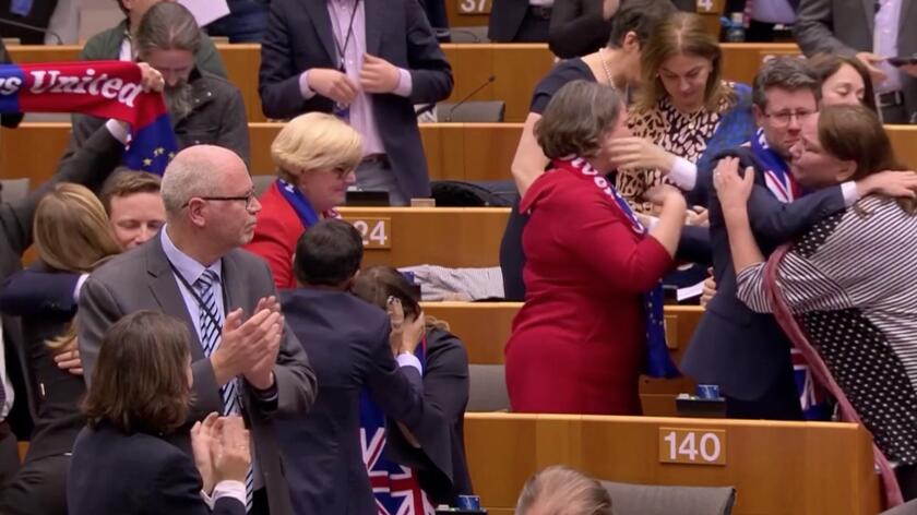 "Auld Lang Syne" wybrzmiało w Parlamencie Europejskim