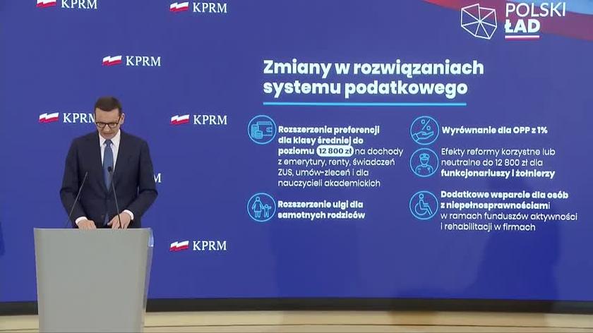 Mateusz Morawiecki: będzie można rozliczyć się według zasad z 2021 roku
