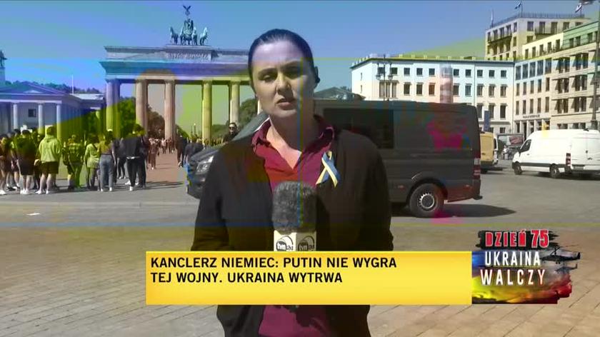 Relacja reporterki TVN24 Alicji Rucińskiej z Berlina