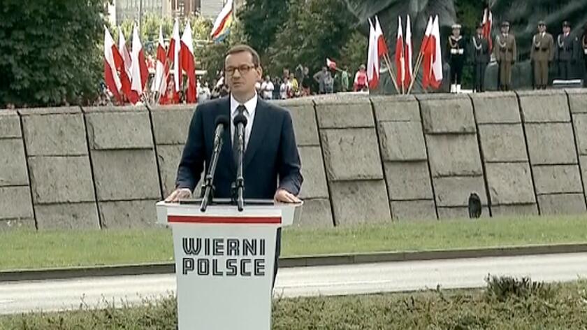 Morawiecki: Sto lat temu Polacy chwycili za broń i ukształtowali granice Rzeczypospolitej