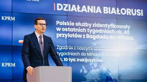 Poland expects further tension on Belarus border, says PM