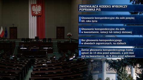 Zmieniająca Kodeks wyborczy poprawka PiS