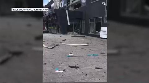 Basen w Mariupolu zbombardowany przez Rosjan (wideo z 16.03.2022 r.)