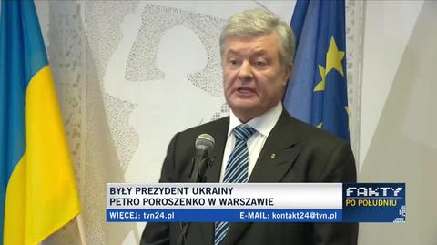 Poroszenko: sytuacja jest bardzo niebezpieczna, nie tylko dla Ukrainy