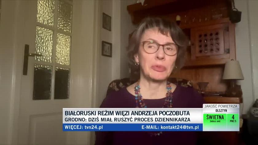 Agnieszka Romaszewska-Guzy: zarzuty w sprawie Andrzeja Poczobuta są absurdalne 