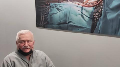 Lech Wałęsa już w szpitalu