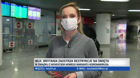 Nowy wariant koronawirusa w Wielkiej Brytanii. Czy Polska zawiesi ruch lotniczy?