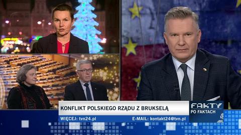Prof. Pacześniak: rząd robi wszystko, żeby przekonywać opinię publiczną, że to konflikt Brukseli z Polakami