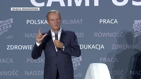 Donald Tusk: obecna władza kompletnie nie ma zrozumienia dla wyzwań nowoczesności