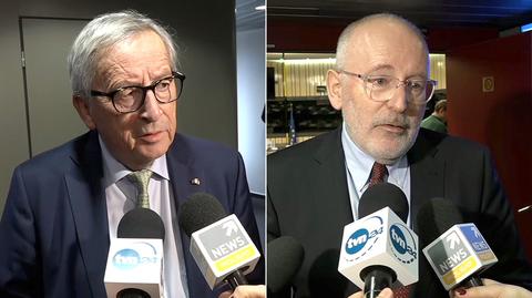 Timmermans i Juncker wspominają Adamowicza