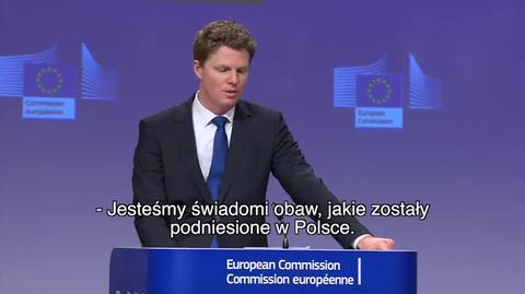 EU Commission on protest of Polish media