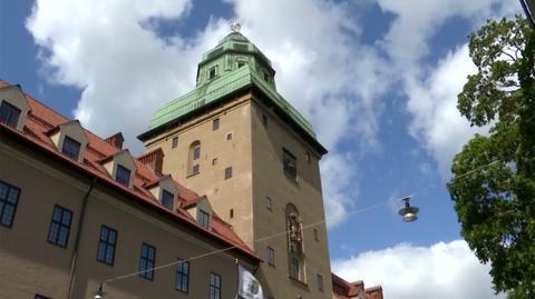 Sąd w Sztokholmie. Wideo archiwalne