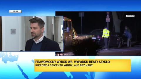 Śmiszek o wyroku ws. wypadku Szydło: to porażka całego państwa