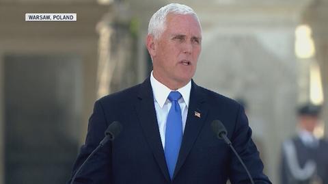 Mike Pence, U.S. VP, paid tribute to Poland on WWII 80th anniversary