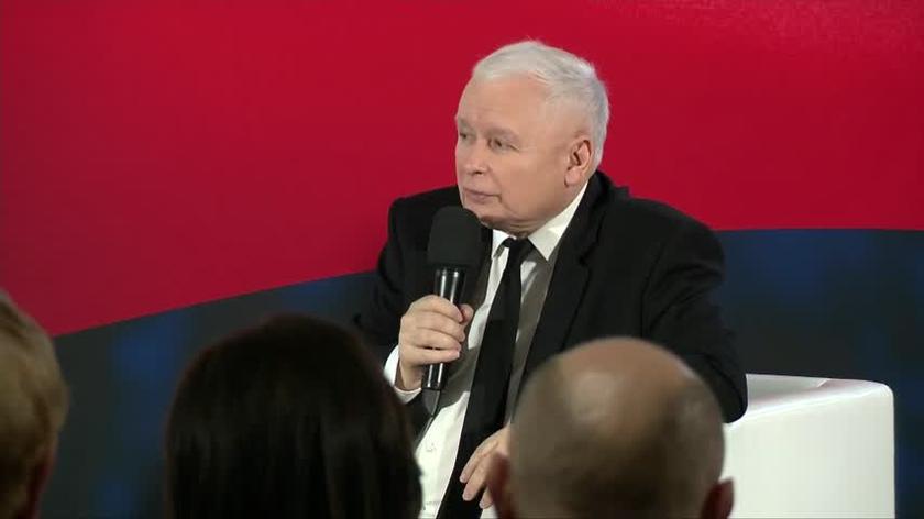 Kaczyński w Ełku o niskiej dzietności: jak do 25. roku życia kobieta daje w szyje to, nie jest to dobry prognostyk w tych sprawach