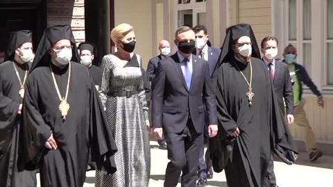 Para prezydencka spotkała się z patriarchą Konstantynopola Bartłomiejem I