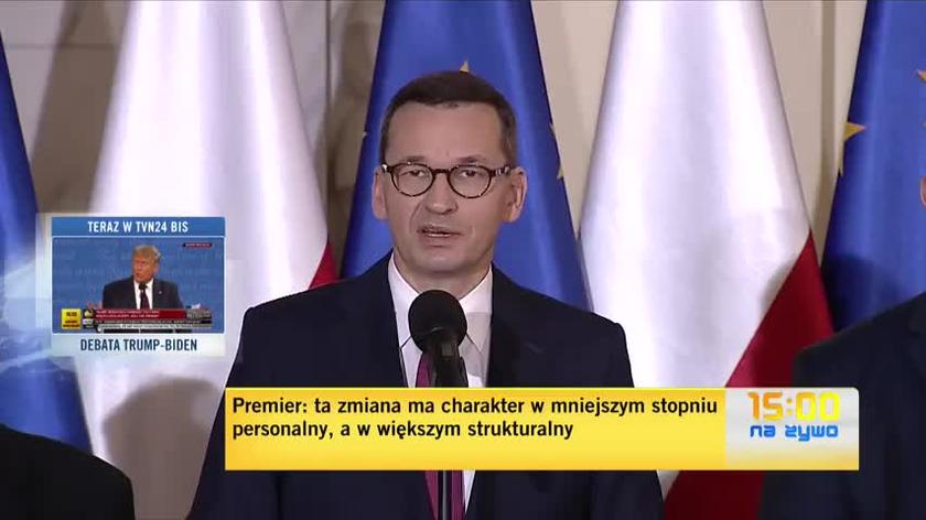 Prime Minister Morawiecki presents his new cabinet