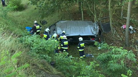 Wypadek w miejscowości Antonin. Dwie osoby nie żyją