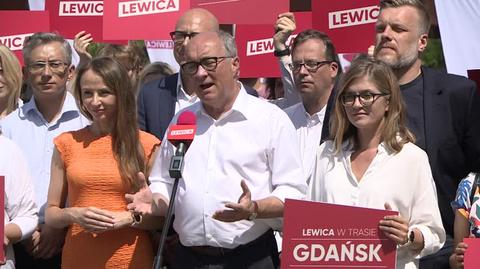 "Lewica bierze z przyjemnością na siebie rolę formacji, która będzie łączyła, będzie namawiała do współpracy"