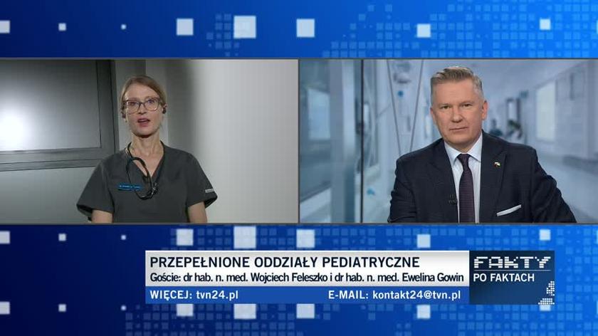 Dr Ewelina Gowin: na oddziałach dominują dzieci do 3. roku życia