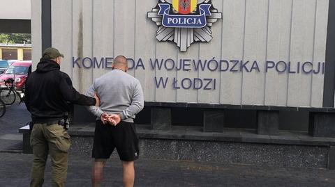 Policja zatrzymała podejrzanych o udział w ''gangu przebierańców'' (materiał z 6.06.2022)