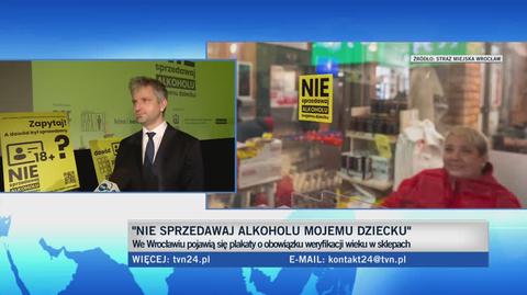 Akcja we Wrocławiu. "Nie sprzedawaj alkoholu mojemu dziecku"