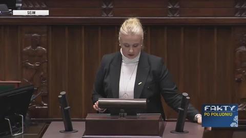 Sójka (PiS): pani minister Leszczyna ponosi pełną odpowiedzialność za pogarszającą się sytuację 