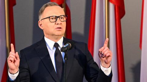 Duda: najbardziej dumny jestem ze swoich rodaków, którzy pomogli na początku wojny w Ukrainie