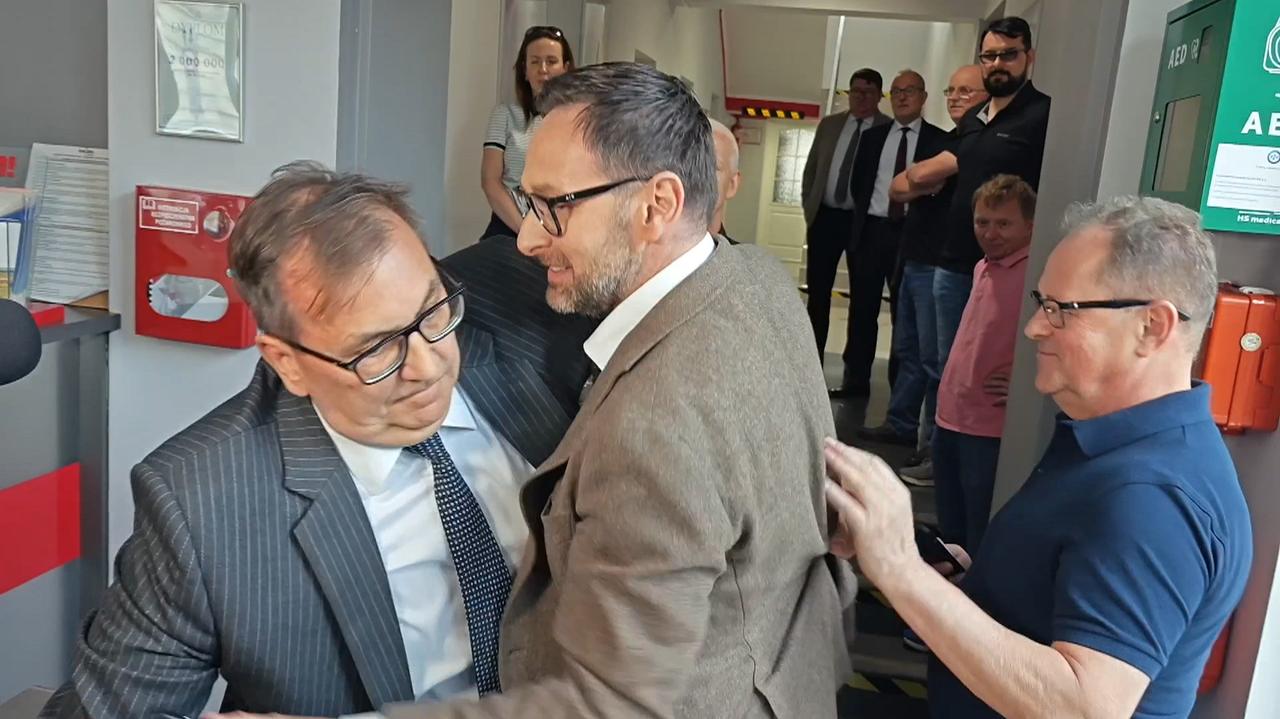 Obajtek szarpał się z prezesem kopalni soli Solino podczas wizyty w Inowrocławiu