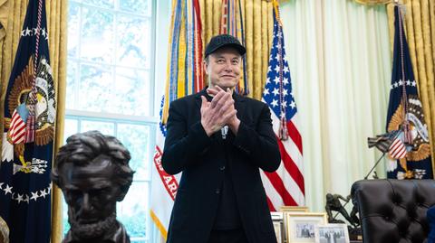 Spór Elona Muska z Donaldem Trumpem