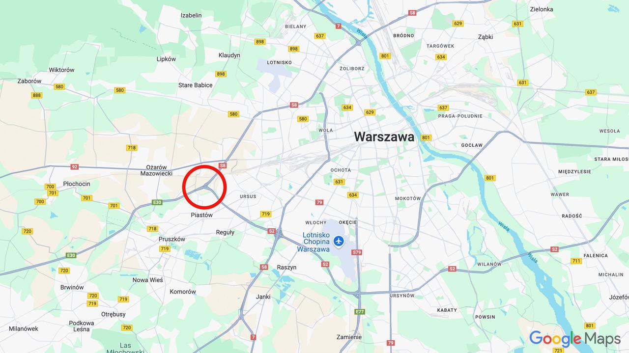 Tragiczny wypadek pod Warszawą. Nie żyje pięć osób, trzy ranne
