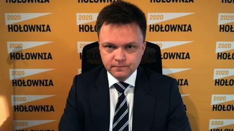 Hołownia: zmiana konstytucji z Kaczyńskim to jak wymiana zamków w domu z włamywaczem