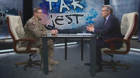 Gen. Molenda w programie "Tak jest"
