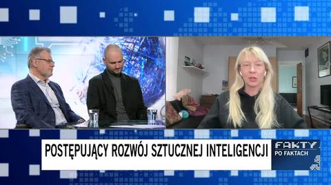 Prof. Przegalińska: sztuczna inteligencja rozumuje, ale myśleniem byśmy tego nie nazwali