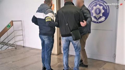 Aresztowani pod zarzutem sutenerstwa w Czeladzi (materiał z 27.04.2022)
