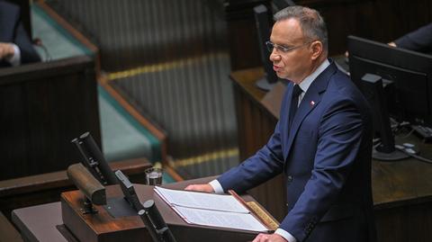 Wielichowska: prezydent miał szansę, żeby wystąpić jak mąż stanu